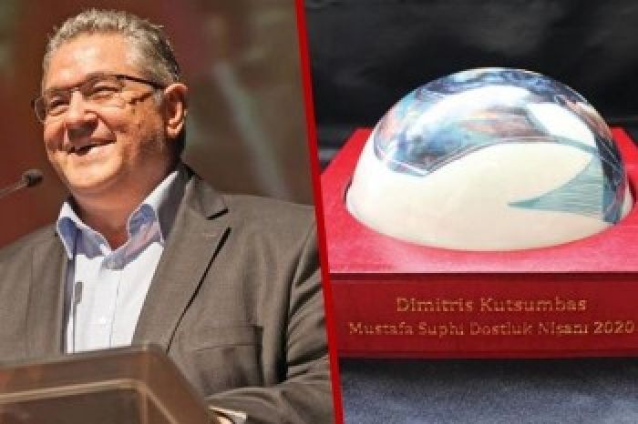 Στον Γ.Γ. του ΚΚΕ απονέμει το Κ.Κ. Τουρκίας το πρώτο βραβείο Φιλίας &quot;Μουσταφά Σουπχί”