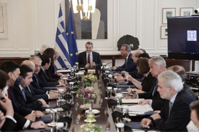 &Mu;&epsilon; &tau;&omicron; &alpha;ί&mu;&alpha; &tau;&omicron;&upsilon; &lambda;&alpha;&omicron;ύ &epsilon;&pi;&iota;&delta;&omicron;&tau;&omicron;ύ&nu; &tau;&omicron; &mu;&epsilon;&gamma;ά&lambda;&omicron; &kappa;&epsilon;&phi;ά&lambda;&alpha;&iota;&omicron;