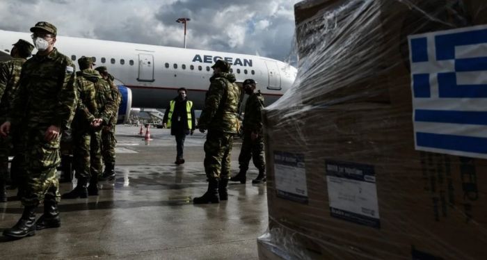 &Tau;&iota; &pi;&omicron;&lambda;&epsilon;&mu;&iota;&kappa;ό &upsilon;&lambda;&iota;&kappa;ό &delta;ί&nu;&epsilon;&iota; &eta; &Epsilon;&lambda;&lambda;ά&delta;&alpha; &sigma;&tau;&eta;&nu; &Omicron;&upsilon;&kappa;&rho;&alpha;&nu;ί&alpha;;