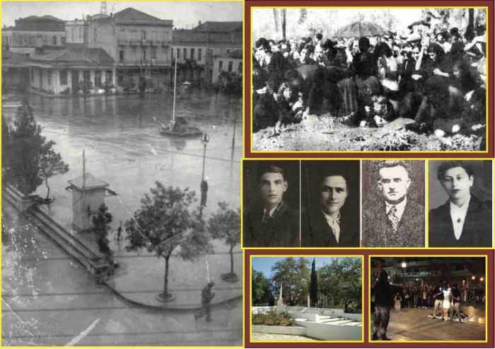 14 &Alpha;&pi;&rho;ί&lambda;&eta; 1944 &ndash; &Mu;&epsilon;&gamma;ά&lambda;&eta; &Pi;&alpha;&rho;&alpha;&sigma;&kappa;&epsilon;&upsilon;ή. &Eta; &sigma;&phi;&alpha;&gamma;ή &tau;&omega;&nu; 120 &sigma;&tau;&omicron; &Alpha;&gamma;&rho;ί&nu;&iota;&omicron;